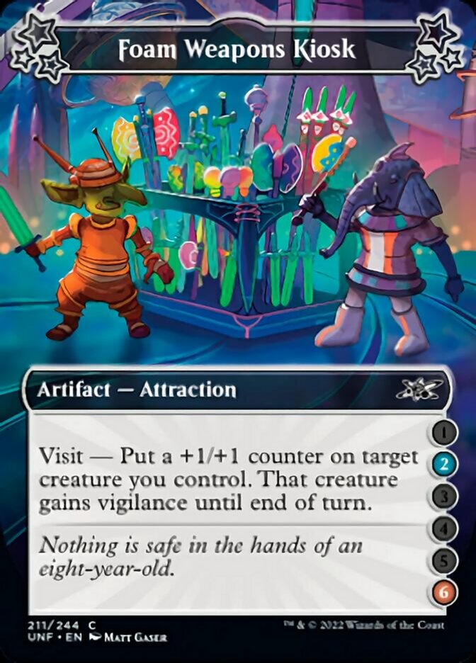 Foam Weapons Kiosk (2-6) [Unfinity] - Magic: The Gathering - Card Brawlers | Quebec | Canada |