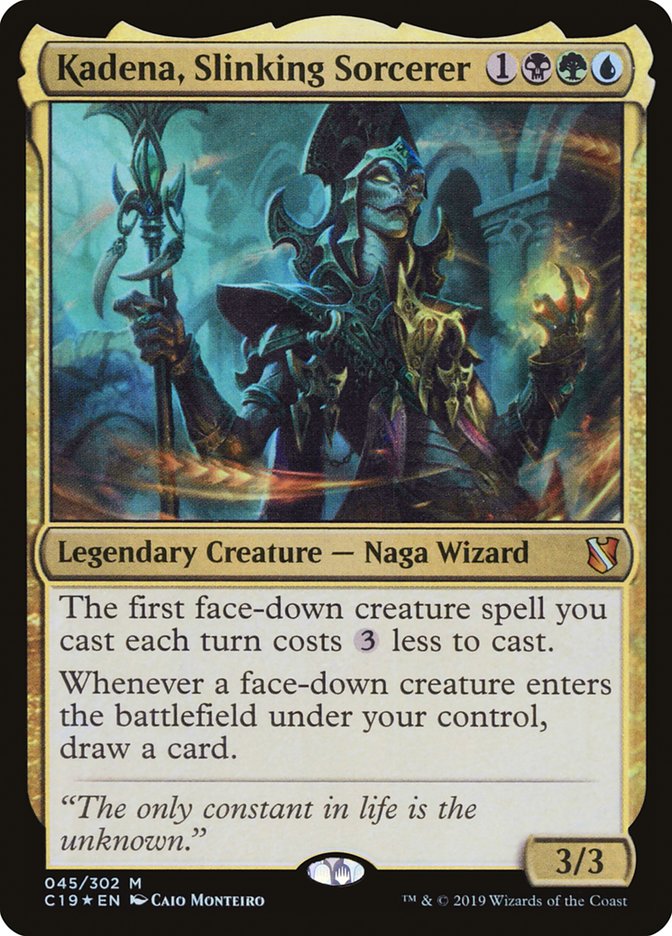 Kadena, Slinking Sorcerer [Commander 2019] - Magic: The Gathering - Card Brawlers | Quebec | Canada |