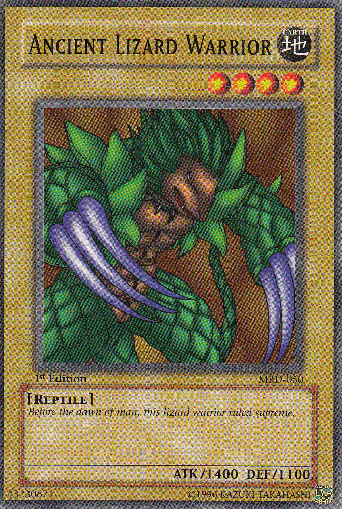 Ancient Lizard Warrior [MRD-050] Common - Yu-Gi-Oh! - Card Brawlers | Quebec | Canada |