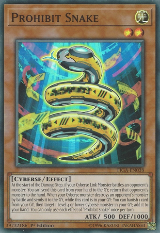 Prohibit Snake [FIGA-EN038] Super Rare - Yu-Gi-Oh! - Card Brawlers | Quebec | Canada |