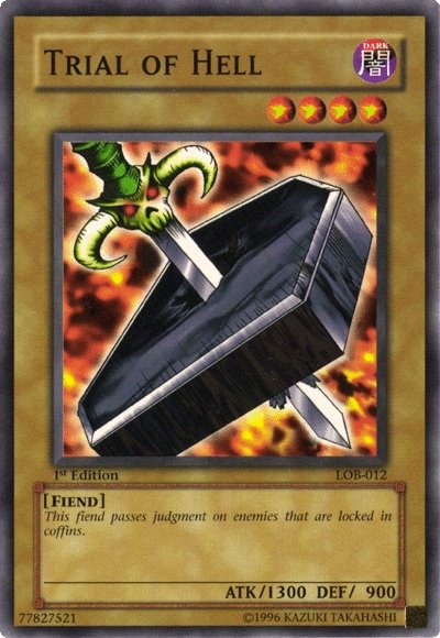 Trial of Hell [LOB-012] Common - Yu-Gi-Oh! - Card Brawlers | Quebec | Canada |