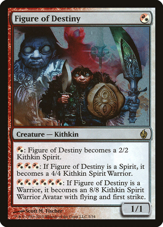 Figure of Destiny [Premium Deck Series: Fire and Lightning] - Magic: The Gathering - Card Brawlers | Quebec | Canada |