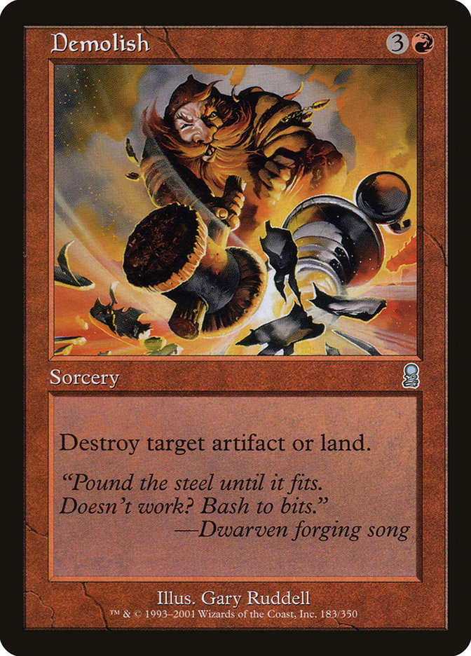 Demolish [Odyssey] - Magic: The Gathering - Card Brawlers | Quebec | Canada |