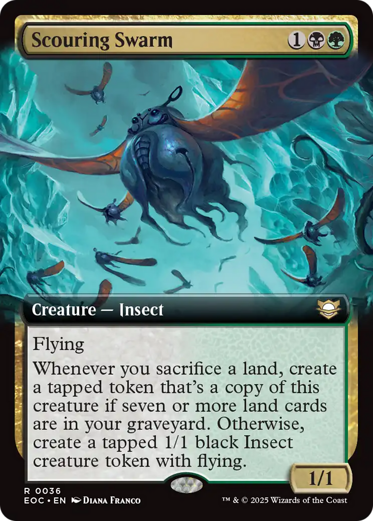 Scouring Swarm (Extended Art) [Edge of Eternities Commander] - Magic: The Gathering - Card Brawlers | Quebec | Canada |