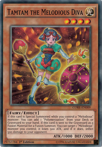 Tamtam the Melodious Diva [CORE-EN009] Common - Yu-Gi-Oh! - Card Brawlers | Quebec | Canada |