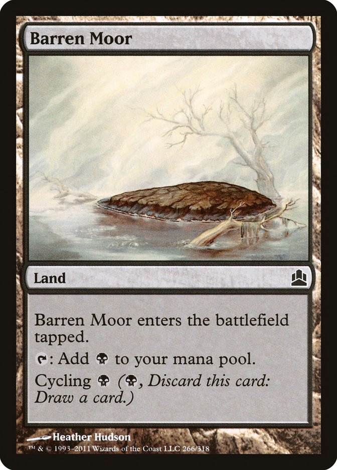Barren Moor [Commander 2011] - Magic: The Gathering - Card Brawlers | Quebec | Canada |