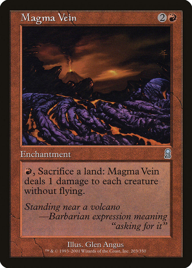 Magma Vein [Odyssey] - Magic: The Gathering - Card Brawlers | Quebec | Canada |