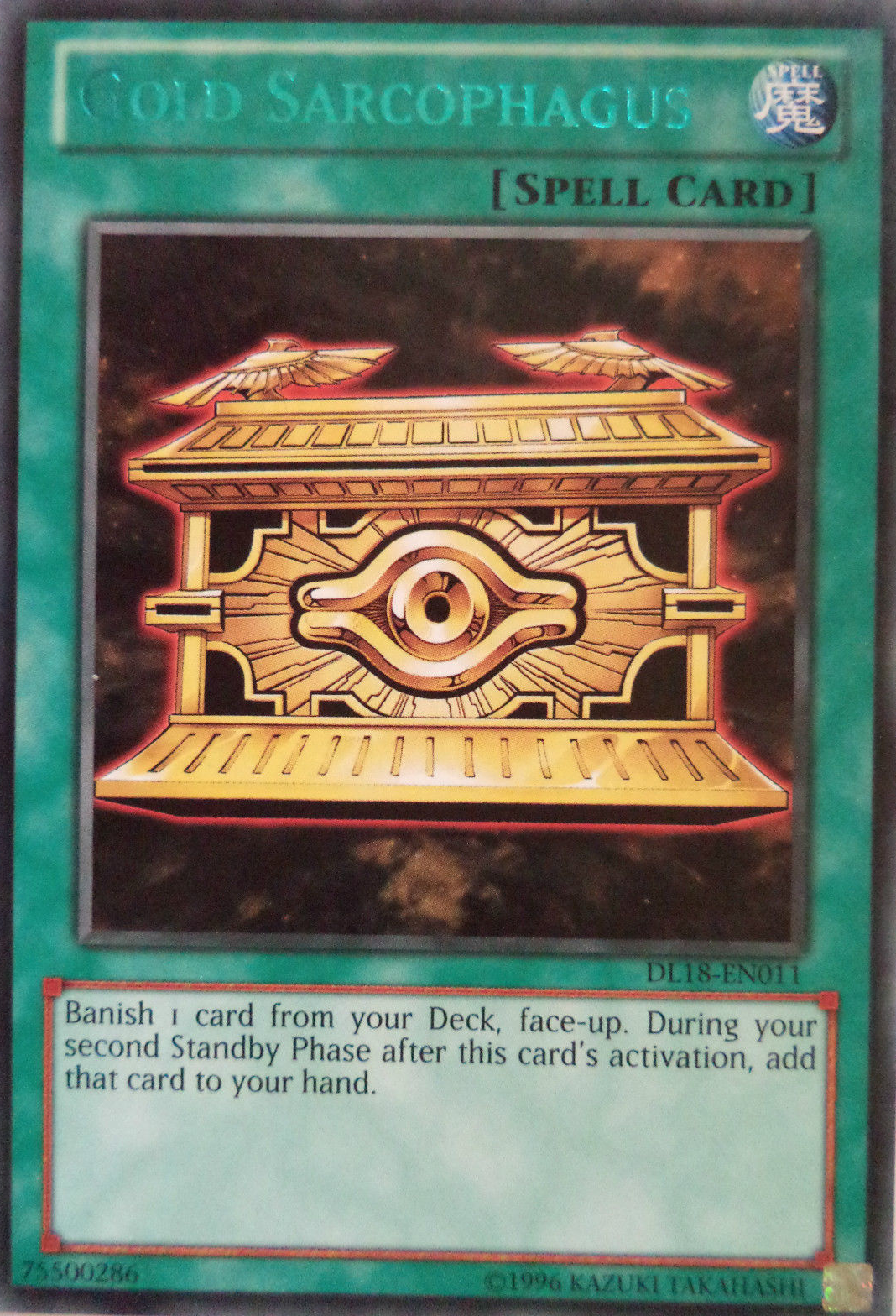 Gold Sarcophagus (Green) [DL18-EN011] Rare - Yu-Gi-Oh! - Card Brawlers | Quebec | Canada |