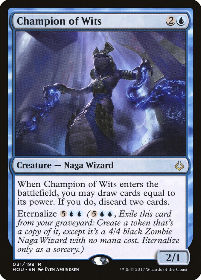 Champion of Wits [Hour of Devastation] - Magic: The Gathering - Card Brawlers | Quebec | Canada |