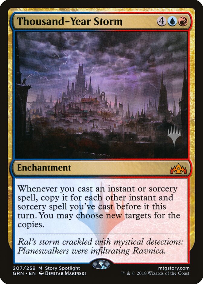Thousand-Year Storm (Promo Pack) [Guilds of Ravnica Promos] - Magic: The Gathering - Card Brawlers | Quebec | Canada |