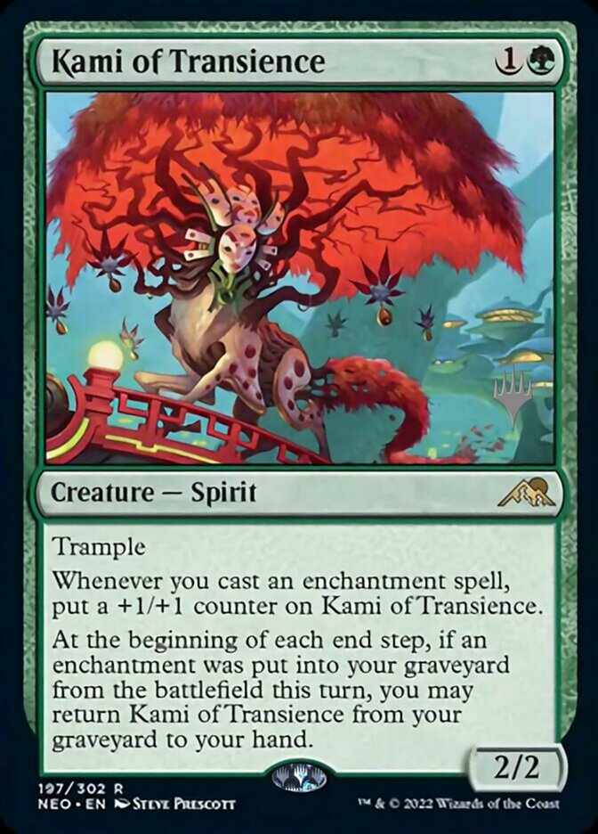 Kami of Transience (Promo Pack) [Kamigawa: Neon Dynasty Promos] - Magic: The Gathering - Card Brawlers | Quebec | Canada |