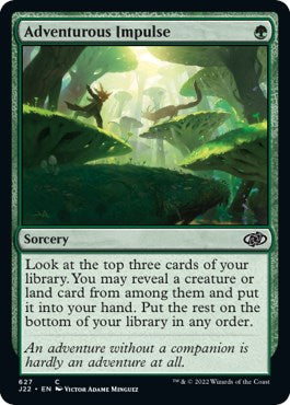 Adventurous Impulse [Jumpstart 2022] - Magic: The Gathering - Card Brawlers | Quebec | Canada |
