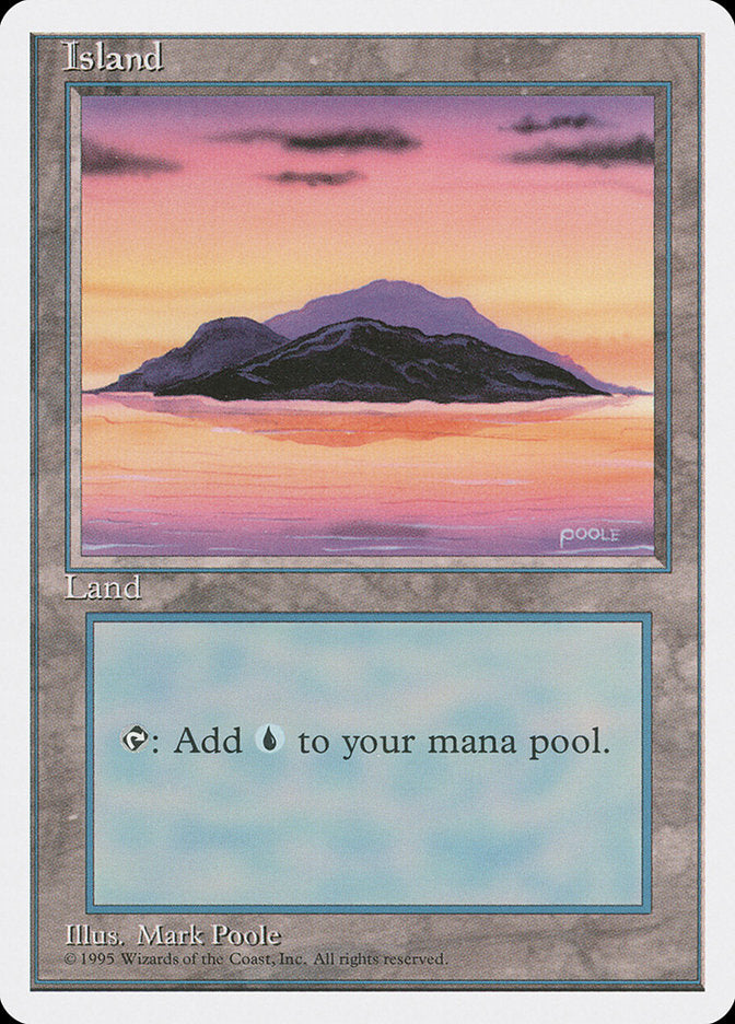 Island (Sunset / Signature on Right) [Fourth Edition] - Magic: The Gathering - Card Brawlers | Quebec | Canada |