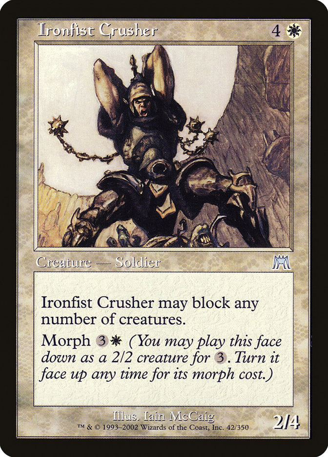 Ironfist Crusher [Onslaught] - Magic: The Gathering - Card Brawlers | Quebec | Canada |