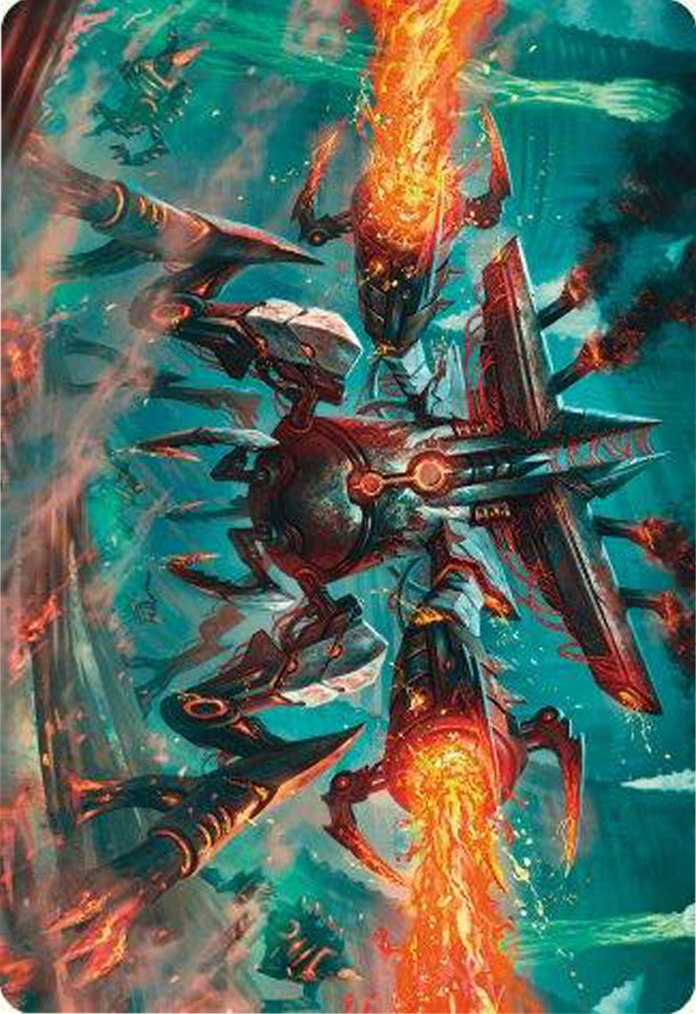 Exterminator Magmarch Art Card [Modern Horizons 3 Art Series] - Magic: The Gathering - Card Brawlers | Quebec | Canada |