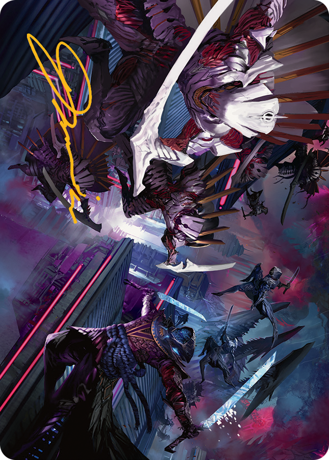 Invasion of Kamigawa Art Card (Gold-Stamped Signature) [March of the Machine Art Series] - Magic: The Gathering - Card Brawlers | Quebec | Canada |
