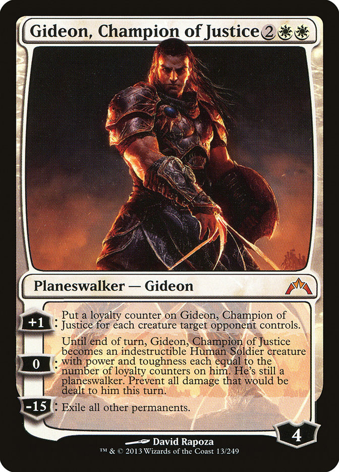 Gideon, Champion of Justice [Gatecrash] - Magic: The Gathering - Card Brawlers | Quebec | Canada |