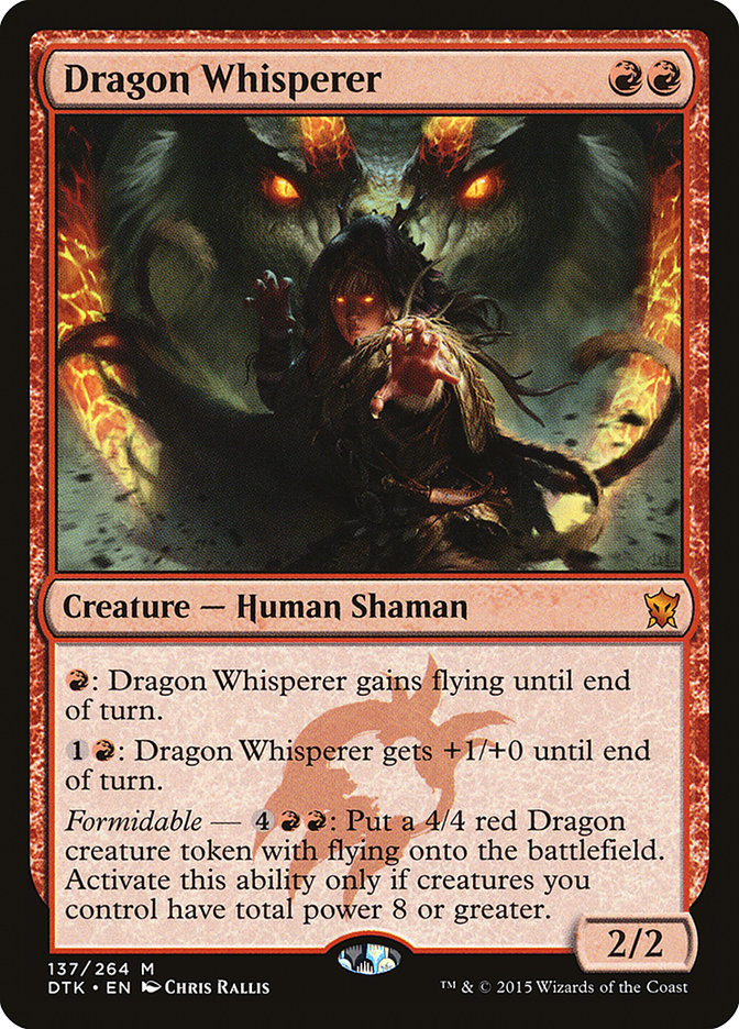 Dragon Whisperer [Dragons of Tarkir] - Magic: The Gathering - Card Brawlers | Quebec | Canada |