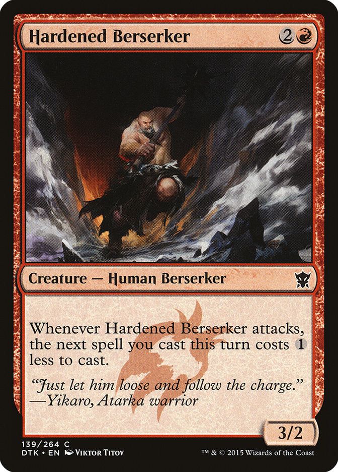 Hardened Berserker [Dragons of Tarkir] - Magic: The Gathering - Card Brawlers | Quebec | Canada |