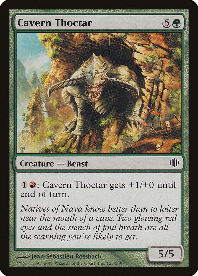 Cavern Thoctar [Shards of Alara] - Magic: The Gathering - Card Brawlers | Quebec | Canada |