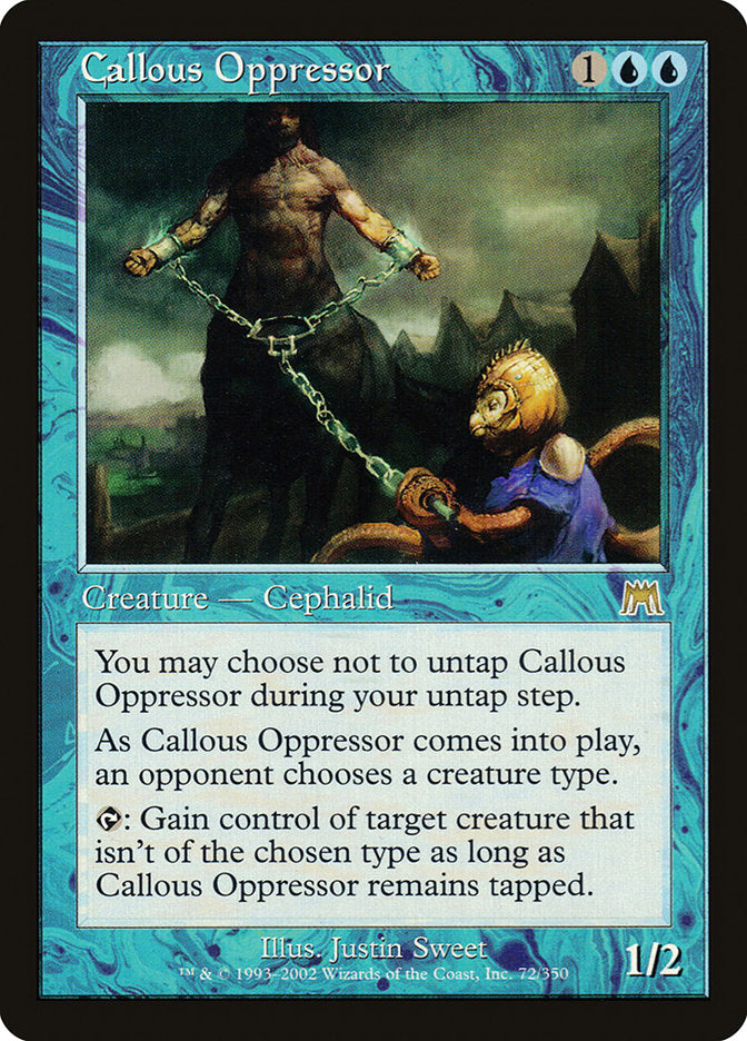 Callous Oppressor [Onslaught] - Magic: The Gathering - Card Brawlers | Quebec | Canada |