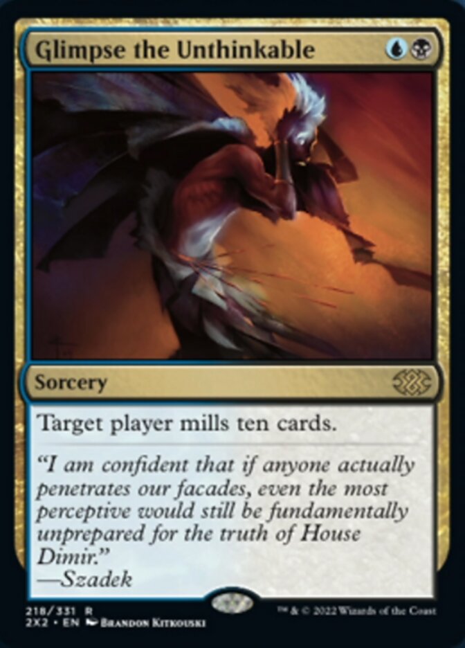 Glimpse the Unthinkable [Double Masters 2022] - Magic: The Gathering - Card Brawlers | Quebec | Canada |