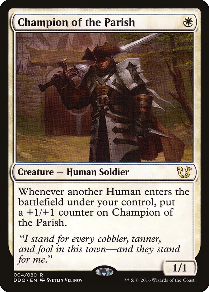 Champion of the Parish [Duel Decks: Blessed vs. Cursed] - Magic: The Gathering - Card Brawlers | Quebec | Canada |