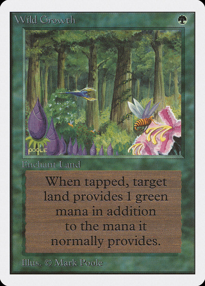 Wild Growth [Unlimited Edition] - Magic: The Gathering - Card Brawlers | Quebec | Canada |