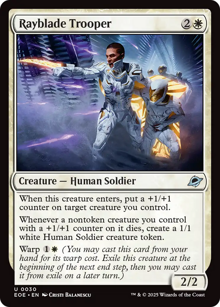 Rayblade Trooper [Edge of Eternities] - Magic: The Gathering - Card Brawlers | Quebec | Canada |