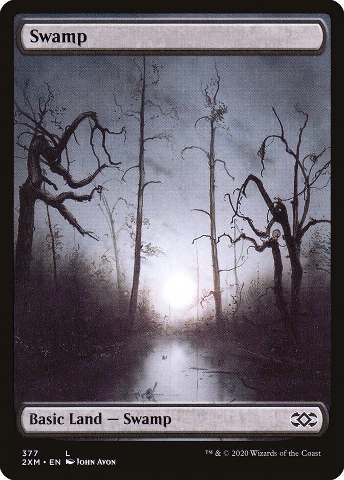 Swamp (377) [Double Masters] - Magic: The Gathering - Card Brawlers | Quebec | Canada |