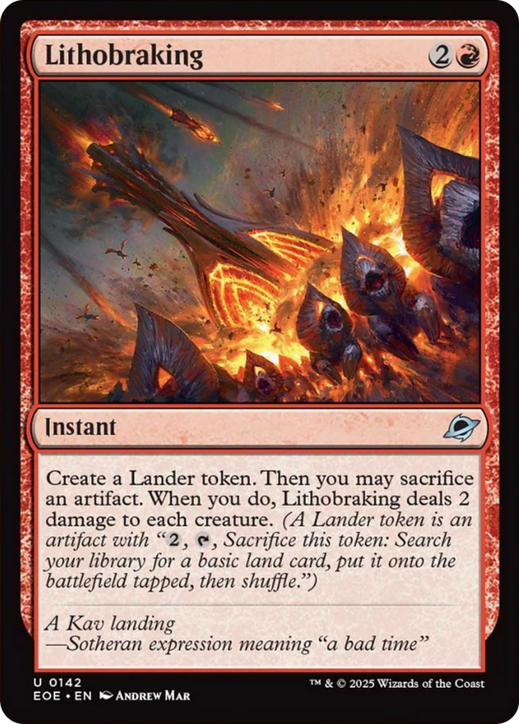 Lithobraking [Edge of Eternities] - Magic: The Gathering - Card Brawlers | Quebec | Canada |