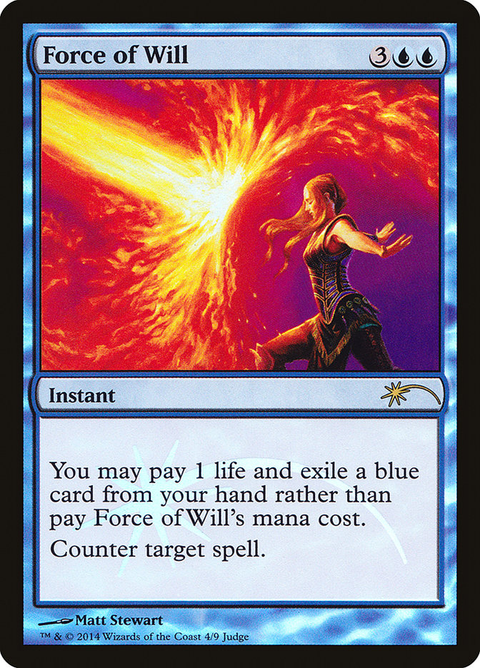 Force of Will [Judge Gift Cards 2014] - Magic: The Gathering - Card Brawlers | Quebec | Canada |