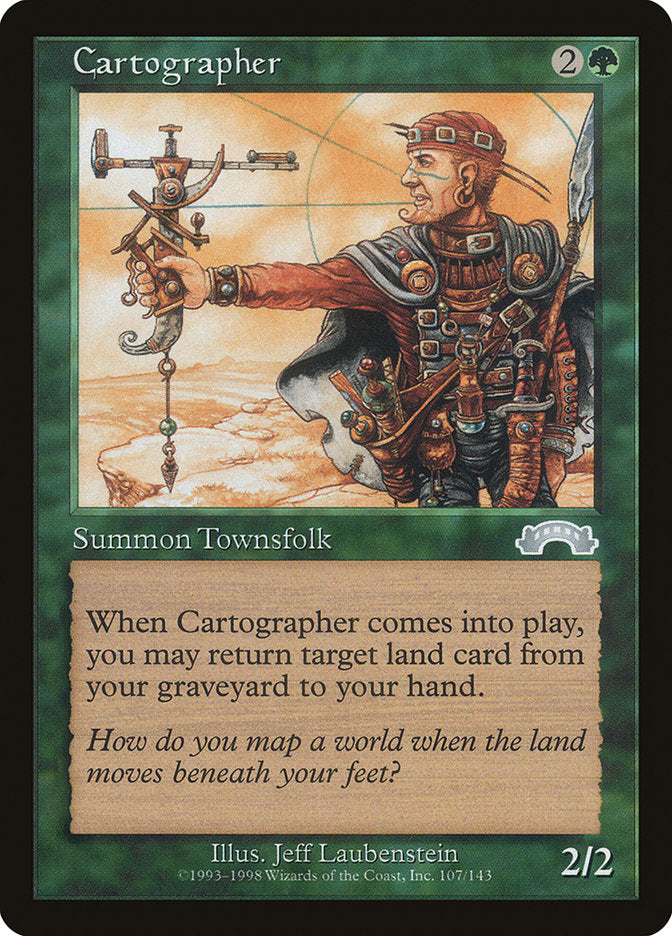 Cartographer [Exodus] - Magic: The Gathering - Card Brawlers | Quebec | Canada |