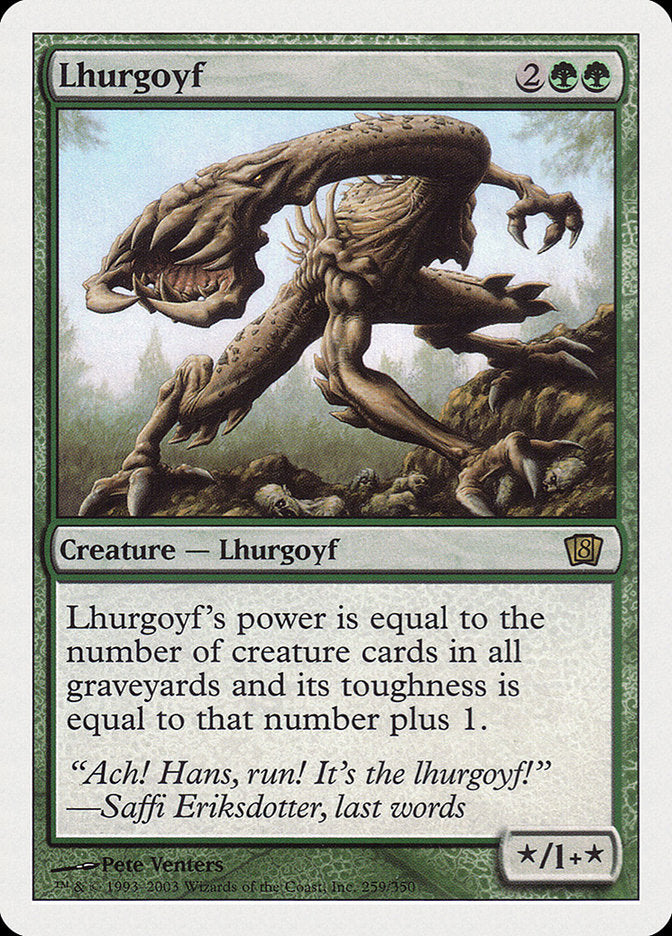 Lhurgoyf [Eighth Edition] - Magic: The Gathering - Card Brawlers | Quebec | Canada |