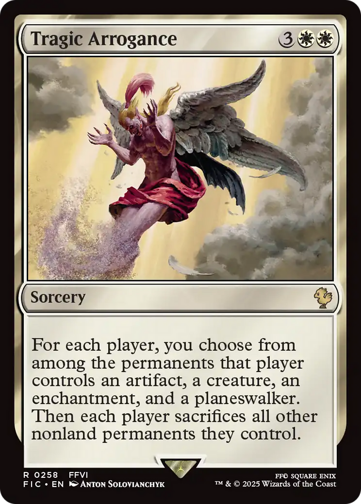 Tragic Arrogance [FINAL FANTASY Commander] - Magic: The Gathering - Card Brawlers | Quebec | Canada |