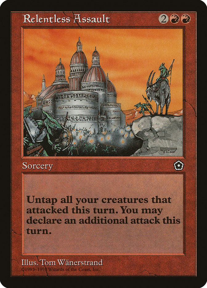 Relentless Assault [Portal Second Age] - Magic: The Gathering - Card Brawlers | Quebec | Canada |