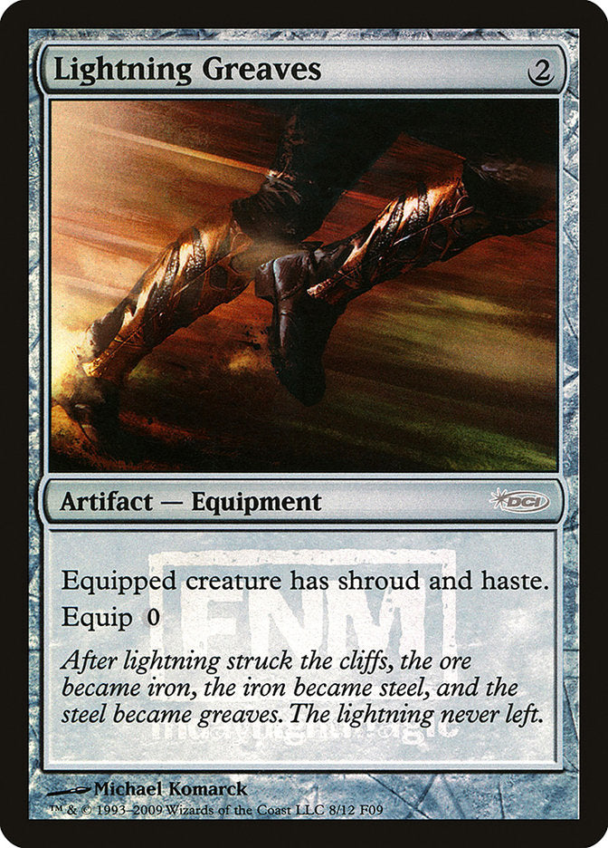 Lightning Greaves [Friday Night Magic 2009] - Magic: The Gathering - Card Brawlers | Quebec | Canada |