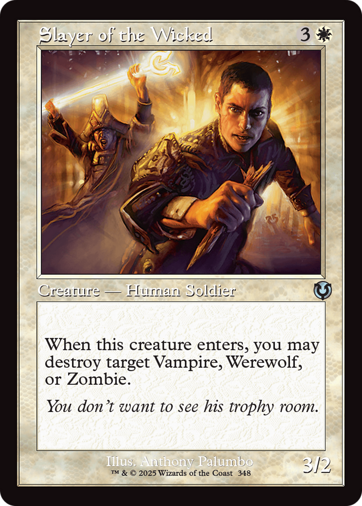 Slayer of the Wicked (Retro Frame) [Innistrad Remastered] - Magic: The Gathering - Card Brawlers | Quebec | Canada |