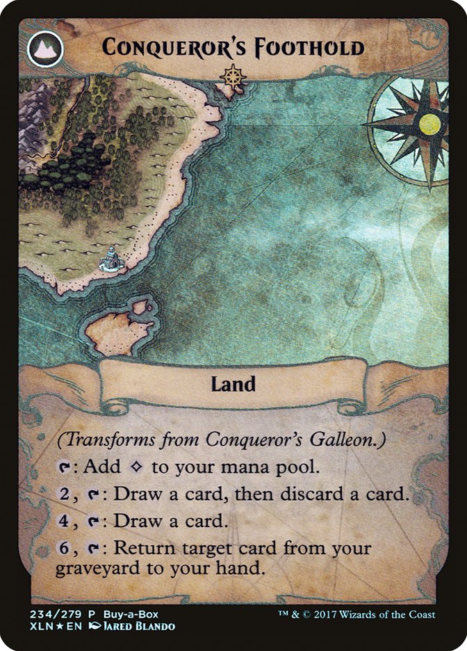 Conqueror's Galleon // Conqueror's Foothold (Buy-A-Box) [Ixalan Treasure Chest] - Magic: The Gathering - Card Brawlers | Quebec | Canada |