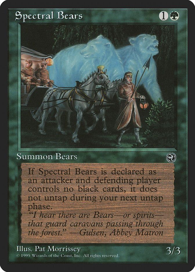 Spectral Bears [Homelands] - Magic: The Gathering - Card Brawlers | Quebec | Canada |