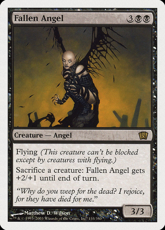 Fallen Angel [Eighth Edition] - Magic: The Gathering - Card Brawlers | Quebec | Canada |