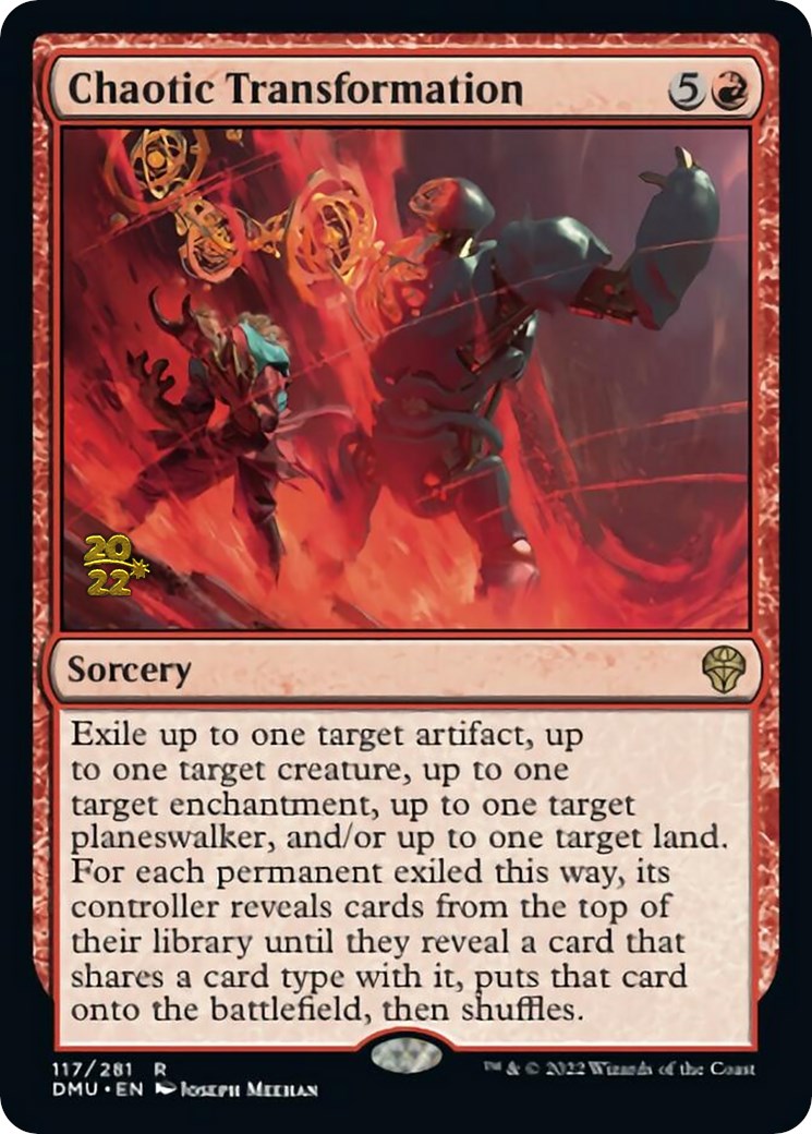 Chaotic Transformation [Dominaria United Prerelease Promos] - Magic: The Gathering - Card Brawlers | Quebec | Canada |