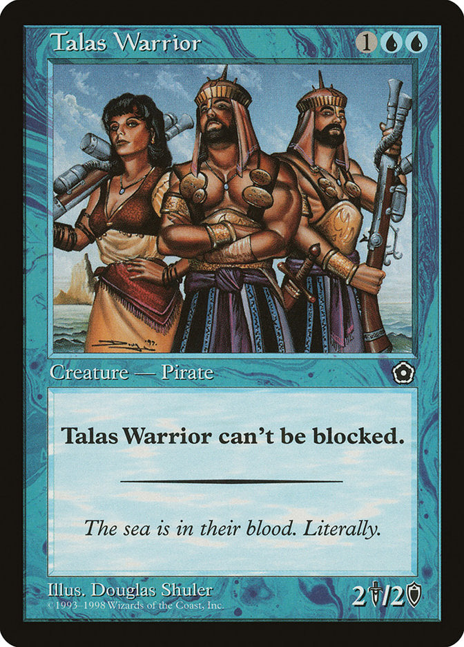 Talas Warrior [Portal Second Age] - Magic: The Gathering - Card Brawlers | Quebec | Canada |