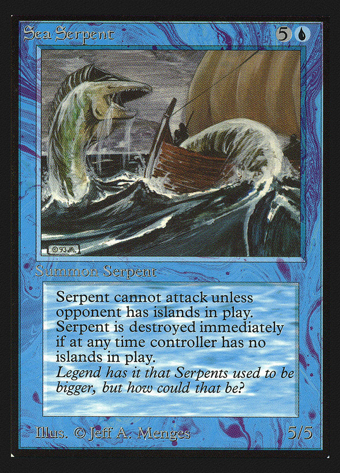 Sea Serpent [International Collectors' Edition] - Magic: The Gathering - Card Brawlers | Quebec | Canada |