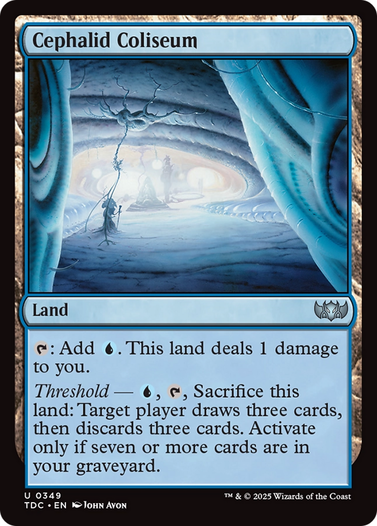 Cephalid Coliseum [Tarkir: Dragonstorm Commander] - Magic: The Gathering - Card Brawlers | Quebec | Canada |