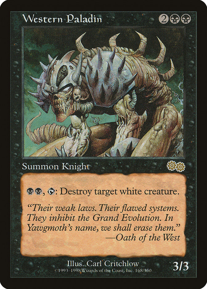 Western Paladin [Urza's Saga] - Magic: The Gathering - Card Brawlers | Quebec | Canada |