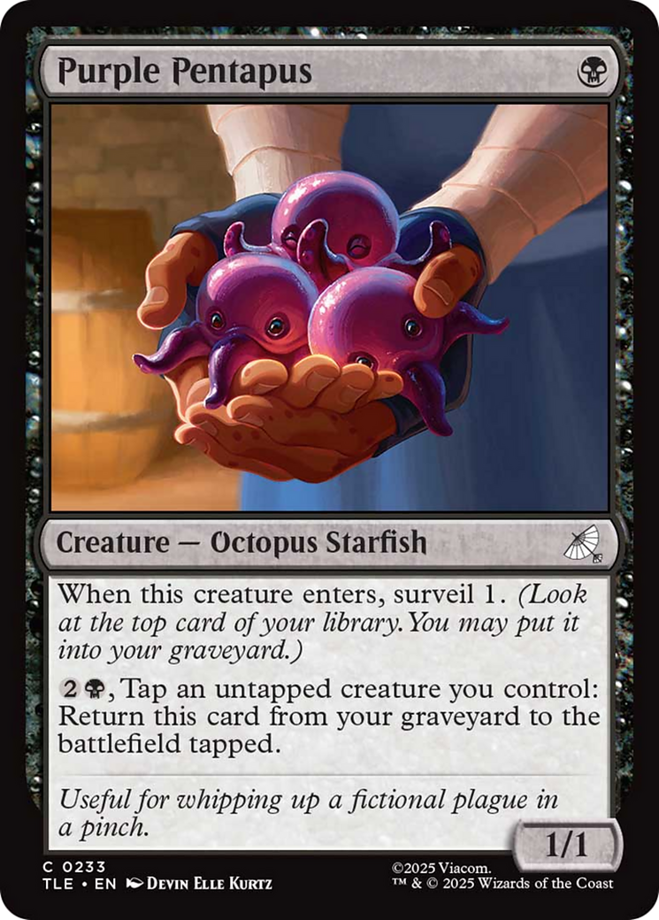 Purple Pentapus [Avatar: The Last Airbender: Eternal-Legal] - Magic: The Gathering - Card Brawlers | Quebec | Canada |