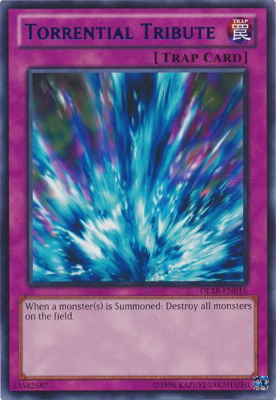 Torrential Tribute (Green) [DL18-EN016] Rare - Yu-Gi-Oh! - Card Brawlers | Quebec | Canada |