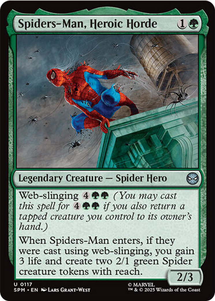 Spiders-Man, Heroic Horde [Marvel's Spider-Man] - Magic: The Gathering - Card Brawlers | Quebec | Canada |