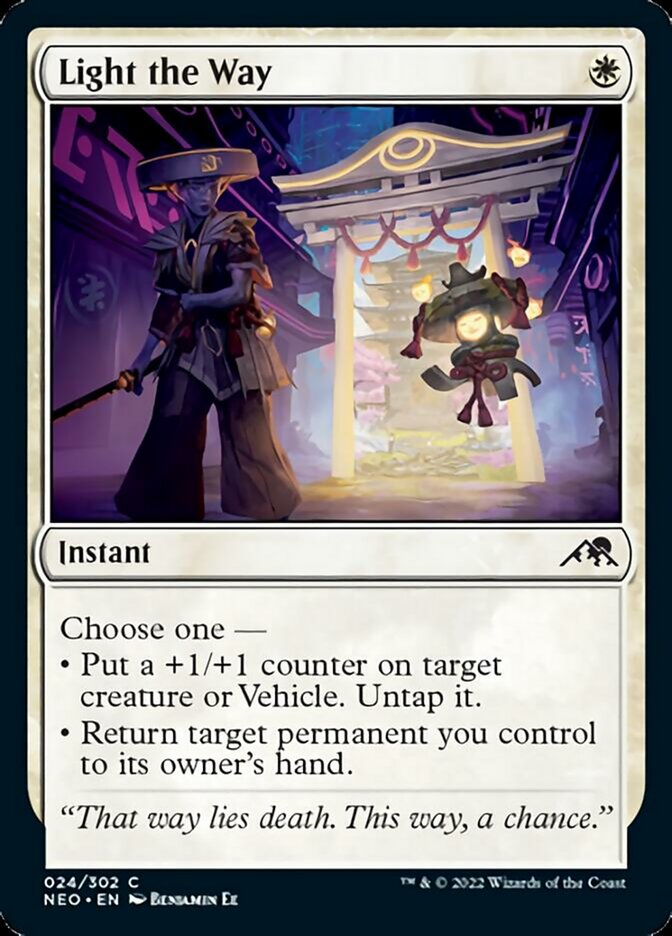 Light the Way [Kamigawa: Neon Dynasty] - Magic: The Gathering - Card Brawlers | Quebec | Canada |